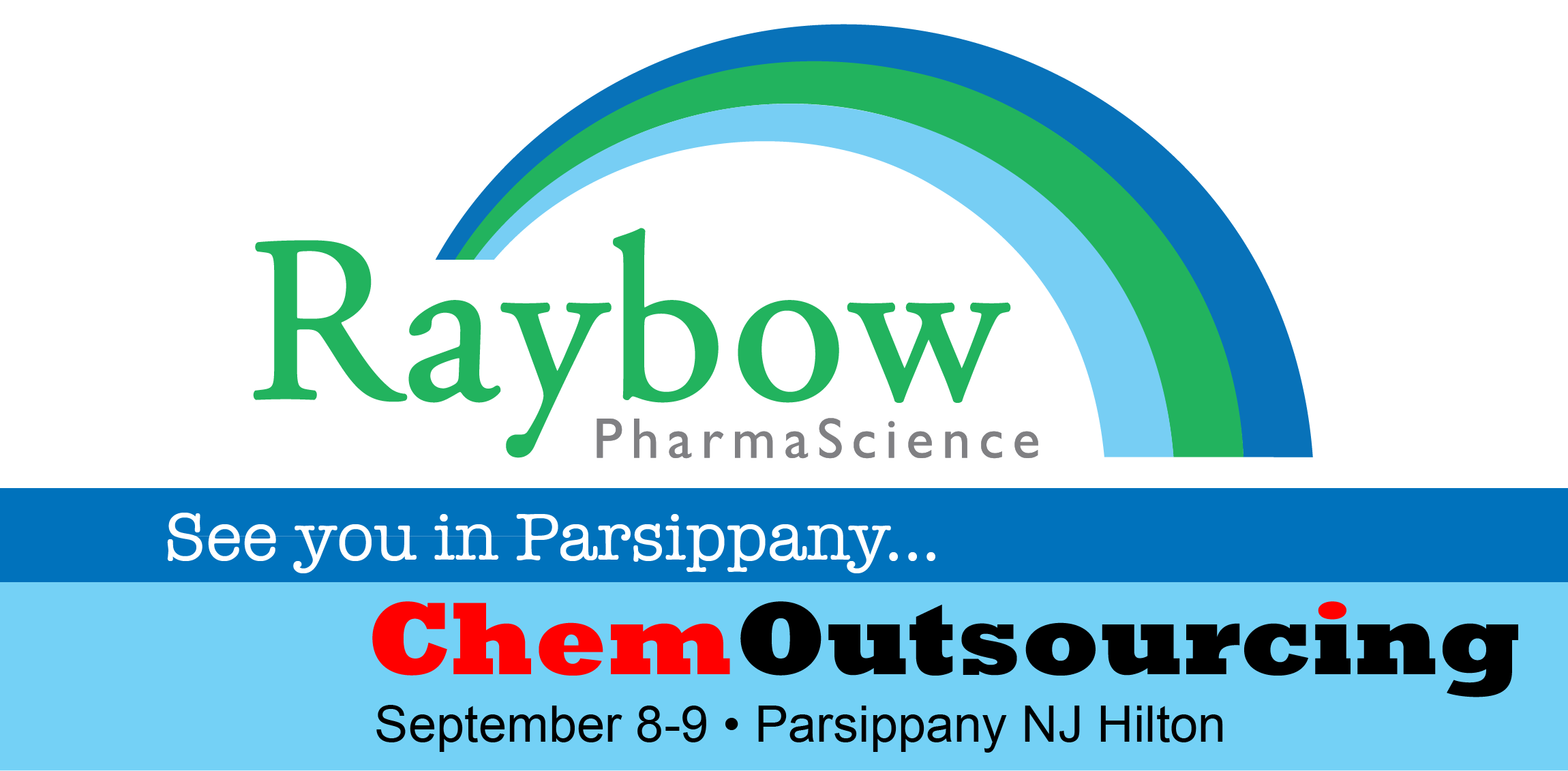 Raybow PharmaScience attending Chemoutsourcing in Parsippany, New Jersey Image