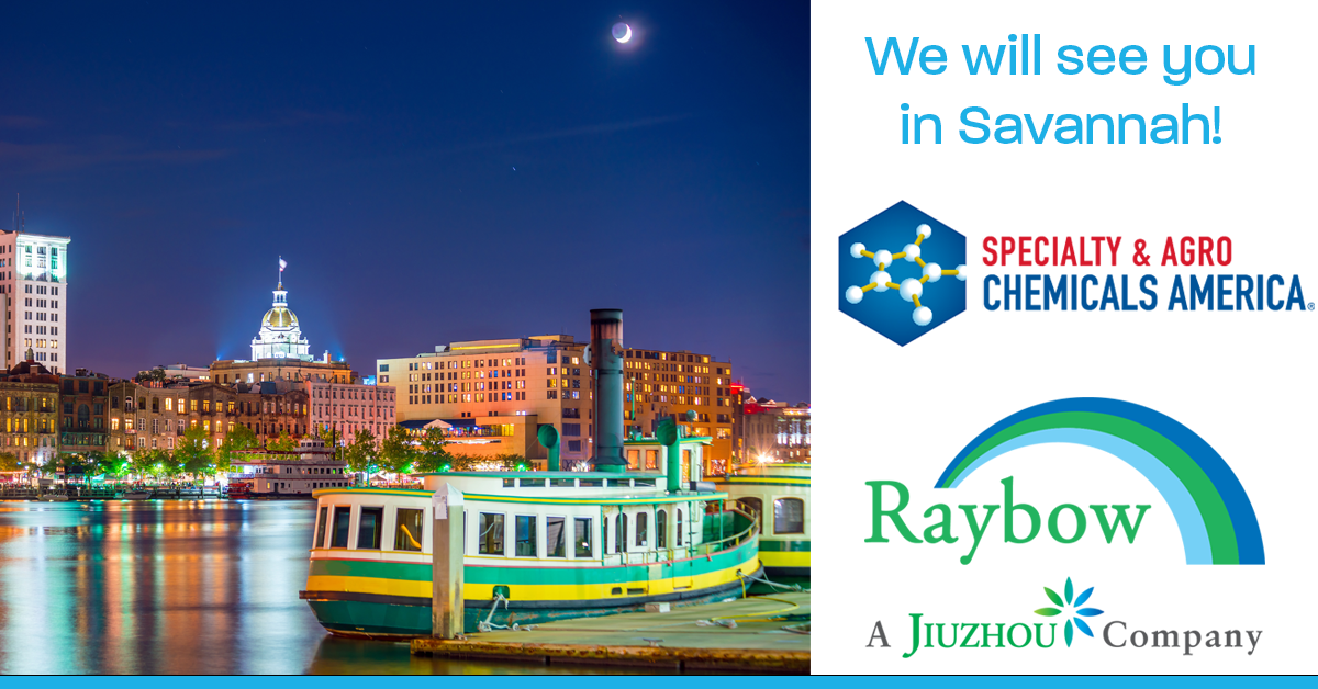 Raybow to Specialty & Agro Chemicals America Show in Savannah Image